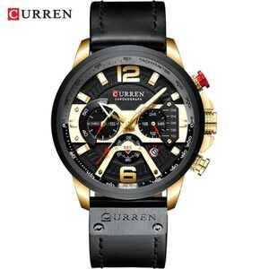 Curren‎ Men's Black Watch - CR8329FBM